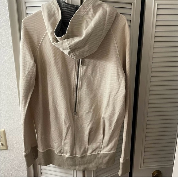 lululemon athletica Beige Zip-Up Jacket with hood - M - Picture 10 of 10
